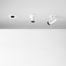 Ideal lux 370132 LED Spot-Deckenleuchte NOVA  | 6W integrierte LED-Quelle | 470lm | 4000K | schwarz