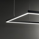 Ideal lux 370415 LED Pendelleuchte ORACLE  | 33W integrierte LED-Quelle | 1530lm | 3000K | verstellbar | Seilleuchte | bronze