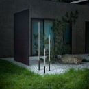 Ideal lux 372273 LED Gartenleuchte JEDI  | 12W integrierte LED-Quelle | 510lm | 3000K | braun