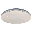 Rabalux 3874 LED Badezimmerleuchte Deckenleuchte Toma 1x20w | 1400lm | 4000k | IP44 - Chrome, weiß