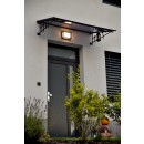Trio 277860142 LED-Außenwandleuchte Witham 1x10,5W | 1100lm | 2300K+3000K+4000K | IP54 - einstellbare Lichttemperatur, DIP-Schalter, anthrazit