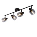 Lucide 77979/04/30 BJORN Deckenstrahler 4xE14 - schwarz