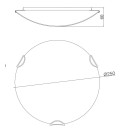 Globo 40402-1 Deckenleuchte Calero I 1x60W | E27