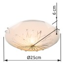 Globo 40402-1 Deckenleuchte Calero I 1x60W | E27