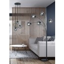 TRIO 408500542 Stehleuchte Balini 5x28W | E14 | IP20 - Fußschalter, anthrazit