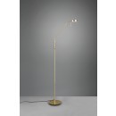 Trio 423310108 LED-Stehleuchte Monza 1x12w | 1400lm | 2300 + 3000 + 4000K - Flexibler Arm, dimmbare, Speicherfunktion, Messing
