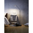 Trio 423310132 LED-Stehleuchte Monza 1x12w | 1400lm | 2300 + 3000 + 4000K - Speicherfunktion, dimmbar, flexibler Arm, schwarz