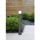 TRIO 424067142 Außen Poller mit 2 Steckdosen Hoosic 1x28W | E27