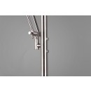 TRIO 424210307 LED Stehleuchte Barrie 1x32W + 1x6W | 4600lm | 2700-4000K | IP20 - dimmbar, Memory-Funktion, Temperatureinstellung, Schwenkarm, Schalter, Nickel
