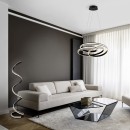 Trio 426219132 LED-Stehleuchte Yara 1x34W | 4000lm | 2300 + 3000 + 4000K - Fußschalter, dimmbar, schwarz