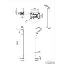 Trio TR43356142 LED Gartenleuchte BEJA  | 12,5W integrierte LED-Quelle | 1650lm | 4000K