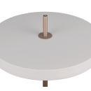 Trio T440210176 LED Pendelleuchte KEATON | 21W integrierte LED-Quelle | 1x2400lm | 2300+3000+4000K | mit Schalter | Dimmer | grau