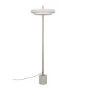 Trio T440210176 LED Pendelleuchte KEATON | 21W integrierte LED-Quelle | 1x2400lm | 2300+3000+4000K | mit Schalter | Dimmer | grau