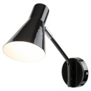Rabalux 4504 Wandleuchte Alfons 1x25w | E27 - schwarz