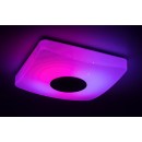 Rabalux 4682 LED-Deckenleuchte Murry 1x18w | 1350lm | 3000-6000K | RGB - Fernbedienung, Timer, dimmbar, weiß