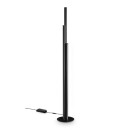 Ideal lux 366234 LED Stehlampe DORICA  | 66W integrierte LED-Quelle | 2450lm | 3000K | mit Schalter | schwarz