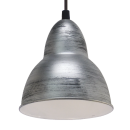 Eglo VINTAGE 49236 Pendelleuchte TRURO, silber 1X60W