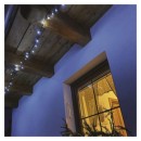 Emos D4AC05 Weihnachtskette Classic 24m 240 LED | 6w | IP44 - Timer, kaltweiß, grün