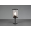 TRIO 502360142 Gartenlampe nach der Installation Tanaro 1x40W | E27 | IP44 - anthrazit