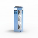 Philips 50393/11/PN-Decken- und Spotleuchte Donegal 1x5,5W | GU10 - 3er Set