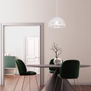 Rabalux 5085 Hängende Deckenleuchte Norena 1x60w | E27 - weiß