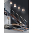 Trio 511400132 Tischleuchte Burton 1x28W | E14 - Kabelschalter, weiß, schwarz