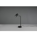 Trio 512400132 Marley 1x5W Tischlampe | GU10 - Körperschalter, mattschwarz