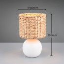 Trio T518900101 Tischlampe VINA  E27