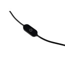 Trio 531410107 LED Tischlampe DIOS | 8W integrierte LED-Quelle | 950lm | 2300+3000+4000K | mit Schalter | Dimmer