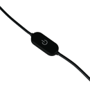 Trio T531610106 LED Tischlampe FLYNT  | 8W integrierte LED-Quelle | 1x880lm | 2300+3000+4000K | mit Schalter | Dimmer | chrom | klar