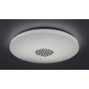 Rabalux 5365 LED-Deckenleuchte Ophelia 1x40W | 3200lm | 3000-6500K | RGB - dimmbar, Fernbedienung, Timer, Nachtlicht, Wi-Fi, Sterneneffekt, Chrom, Weiß