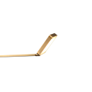 Trio 570310104 LED-Tischleuchte Pavia 1x12W | 1400lm | 2300K+3000K+4000K - dimmbar, verstellbarer Arm, Messing