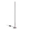 Ideal lux 366210 LED Stehlampe DORICA  | 50W integrierte LED-Quelle | 2140lm | 3000K | mit Schalter | grau