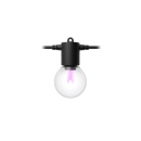 Philips Hue  8721103063731 LED Lichterkette für den Außenbereich | 19W integrierte LED-Quelle | rgb - farbig | Dimmer | schwarz