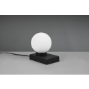 Trio 5900011-32 Tischlampe Davi 1x40w | E14 - 4Level Touchfunktion, schwarz