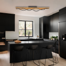 Italux PLF-23848-30W-BK-GD LED Deckenleuchte Conato | 35W integrierte LED-Quelle | 1500lm | 3000K