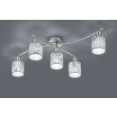 TRIO 605400589 Garda Deckenleuchte E14 5x25W