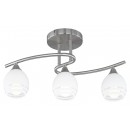 TRIO 605600307 Curva Deckenleuchte E14 3x40W