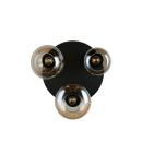 Trio T617030313 Deckenleuchte LUMINA  | 10W E14 | schwarz | rauch­far­ben