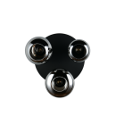 Trio T617030332 Deckenleuchte LUMINA | 10W E14 | schwarz | rauchfarben