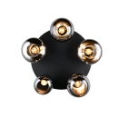 Trio T617030532 Deckenleuchte LUMINA  | 10W E14 | schwarz | rauch­far­ben