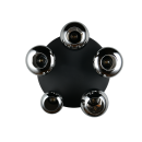 Trio T617030532 Deckenleuchte LUMINA  | 10W E14 | schwarz | rauch­far­ben