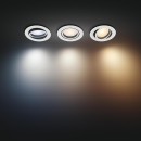 Philips Hue  8720169319813 LED Einbauleuchte Milliskin  | 3x4,2W GU10 | 3x400lm | 2200-6500K