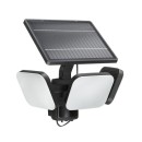 Philips 8721103105431 LED solar Außenwandleuchte Zyren  | 25W integrierte LED-Quelle | 4000lm | 3000K | schwarz
