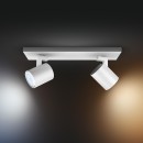 Philips Hue  8720169320475 LED Spot-Deckenleuchte Runner  | 2x4,2W GU10 | 3x400lm | 2200-6500K