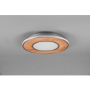 Trio 626610207 LED-Deckenleuchte Deacon 1X37W | 4400lm | 2700-6000K - 3-Phasen-Dimmen, Holz