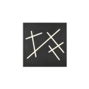 Trio 630810132 LED Deckenleuchte SNIP | 24W integrierte LED-Quelle | 2800lm | 2700-6500K | Dimmer | Fernbedienung | Nachtleuchte