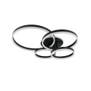 Trio 632210432 LED Deckenleuchte DRAKE | 50W integrierte LED-Quelle | 5850lm | 2700-6500K | Dimmer | Fernbedienung