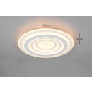 Trio 633510131 LED Deckenleuchte COSTA | 50W integrierte LED-Quelle | 5850lm | 2700-6500K | Dimmer | Fernbedienung