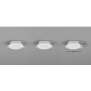 Trio 635110301 LED Set von Spotleuchten HIMAL | 4W integrierte LED-Quelle | 450lm | 2700-4000K